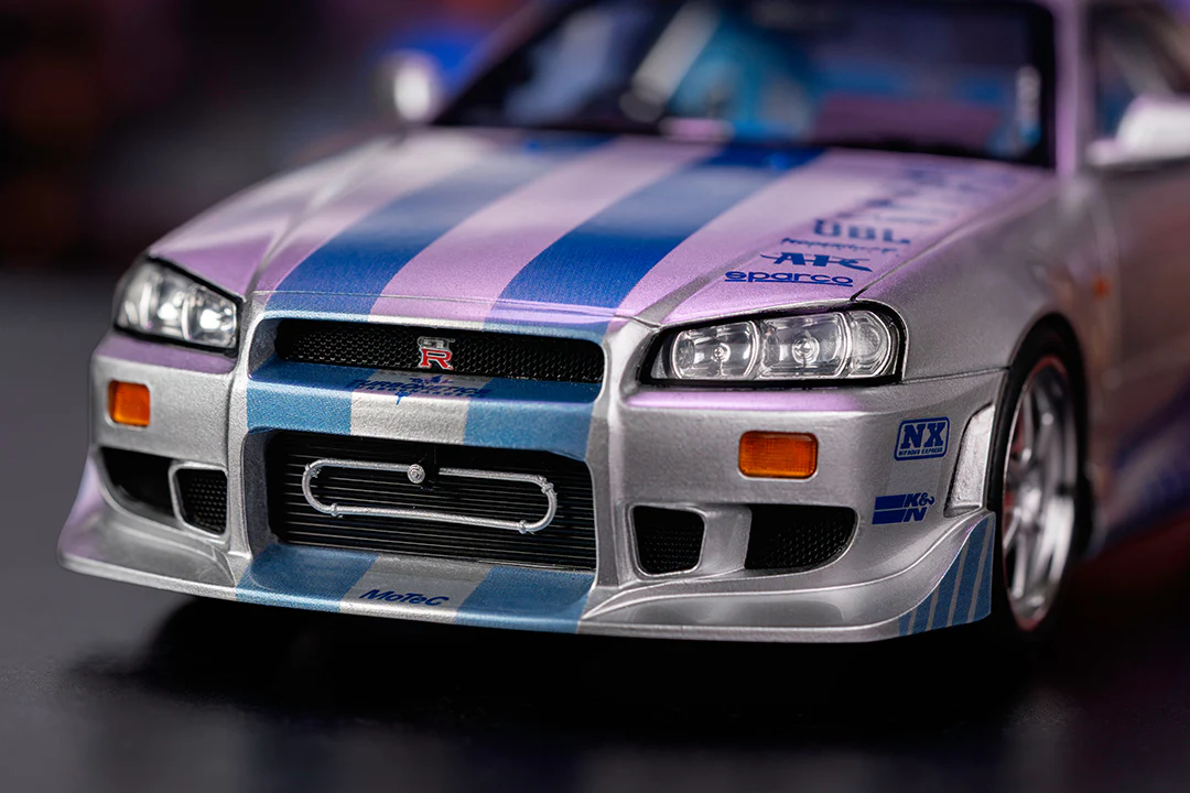 TrueSpec R - Fast & Furious Brian's Nissan Skyline GT-R (R34), 1:18 Scale Resin Vehicle [PRE-ORDER] - Image 9