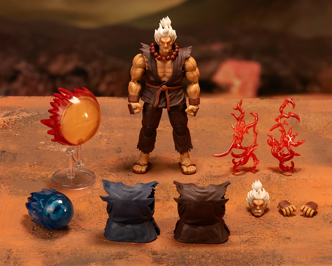 Ultra Street Fighter II Akuma 1/12 Scale Action Figure Deluxe Player 2 Exclusive [ORDERS START 7/23/2026] - Image 14