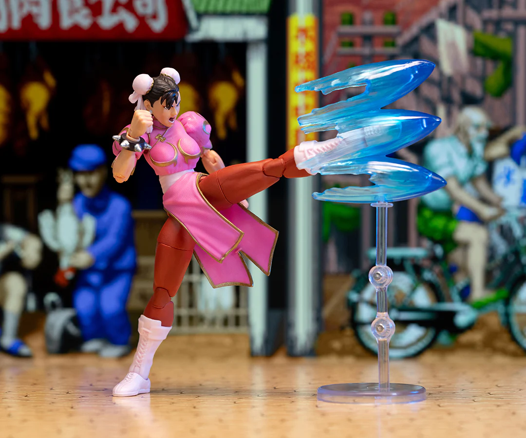 Ultra Street Fighter II Chun-Li 1/12 Scale Action Figure Deluxe Player 2 (Exclusive) - Image 5