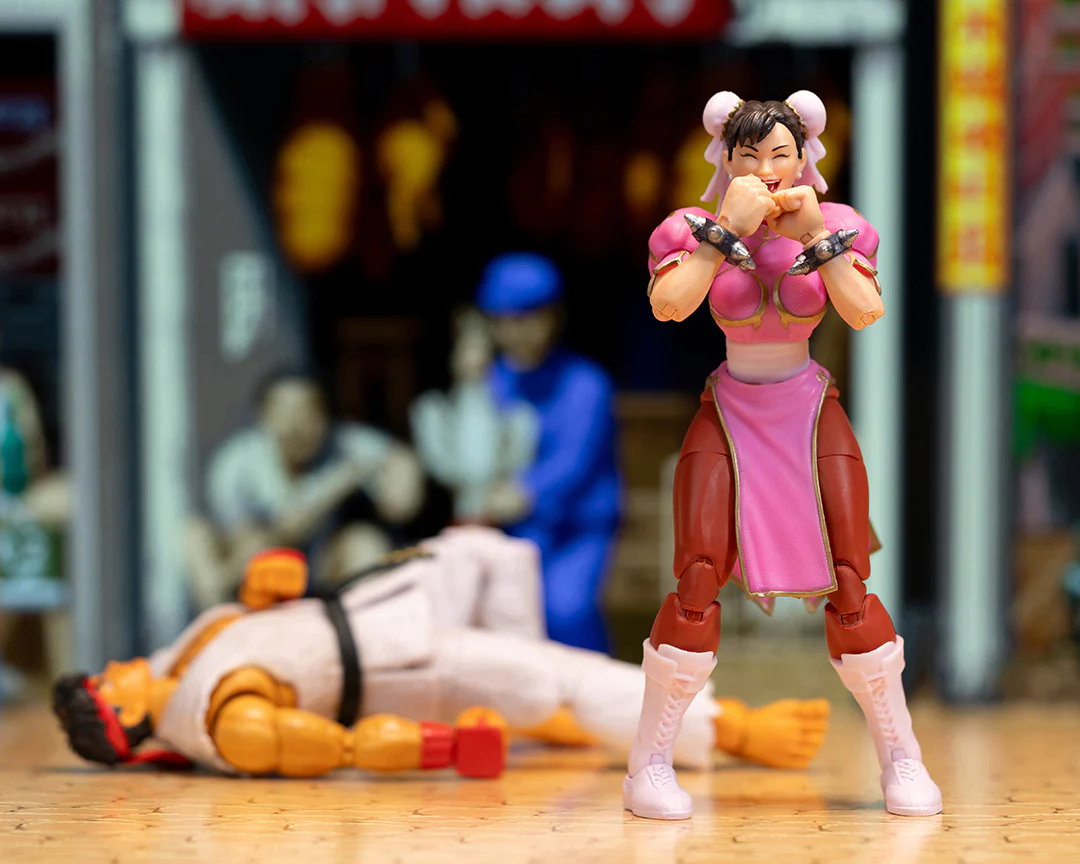 Ultra Street Fighter II Chun-Li 1/12 Scale Action Figure Deluxe Player 2 (Exclusive) - Image 7