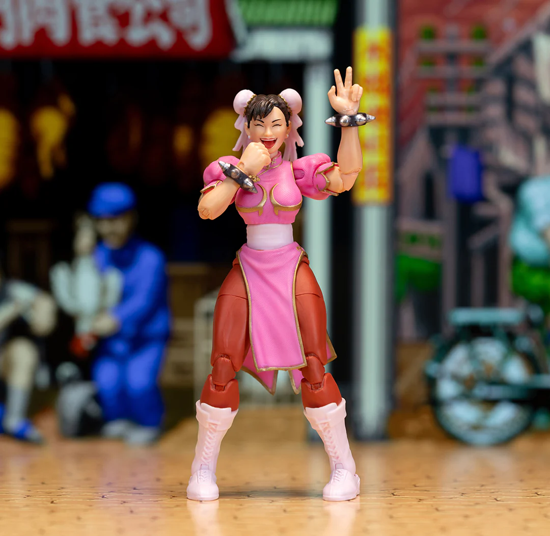 Ultra Street Fighter II Chun-Li 1/12 Scale Action Figure Deluxe Player 2 (Exclusive) - Image 9