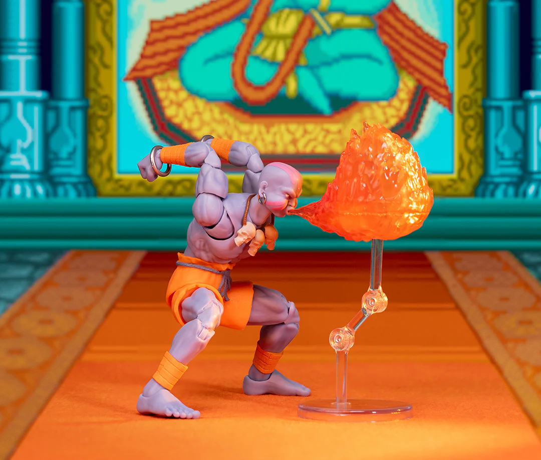 Ultra Street Fighter II Dhalsim 1/12 Scale Action Figure Deluxe Player 2 (Exclusive) - Image 6