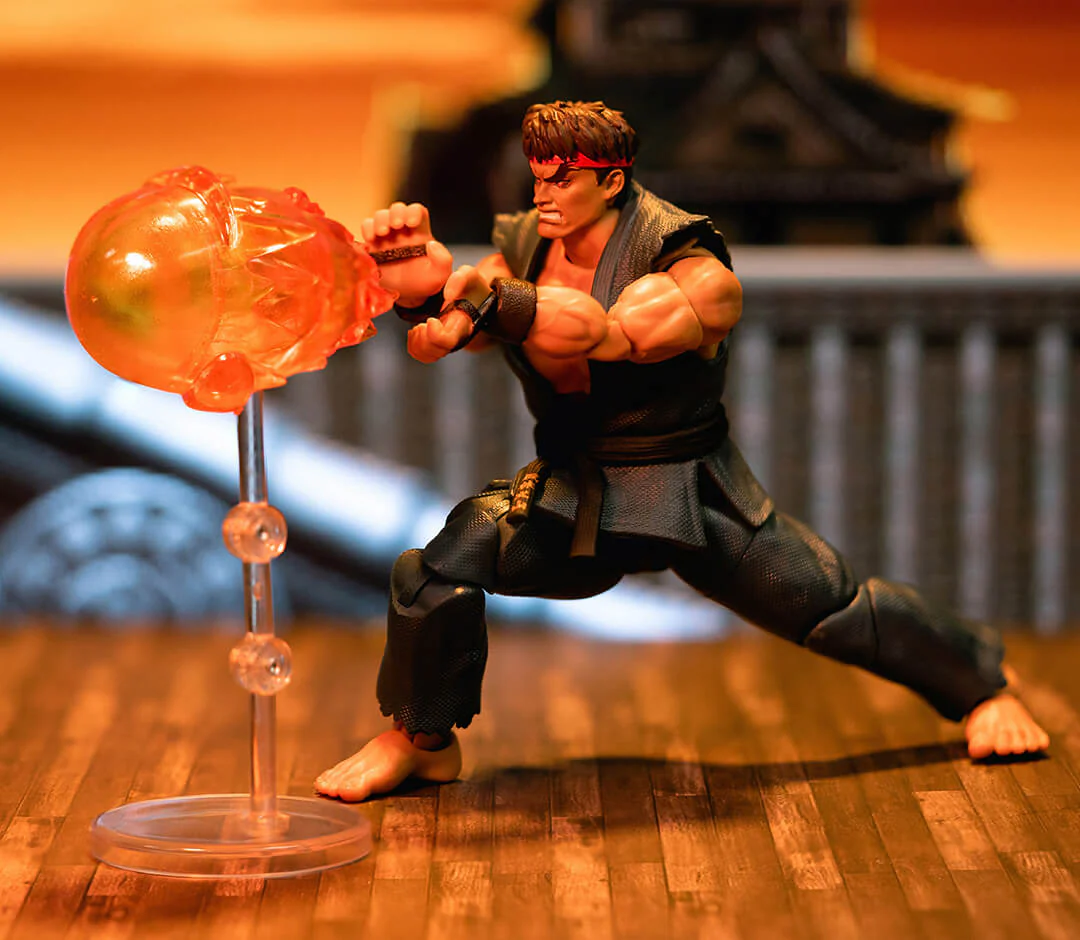 Ultra Street Fighter II Evil Ryu 1/12 Scale Action Figure Deluxe Set (Exclusive) - Image 10