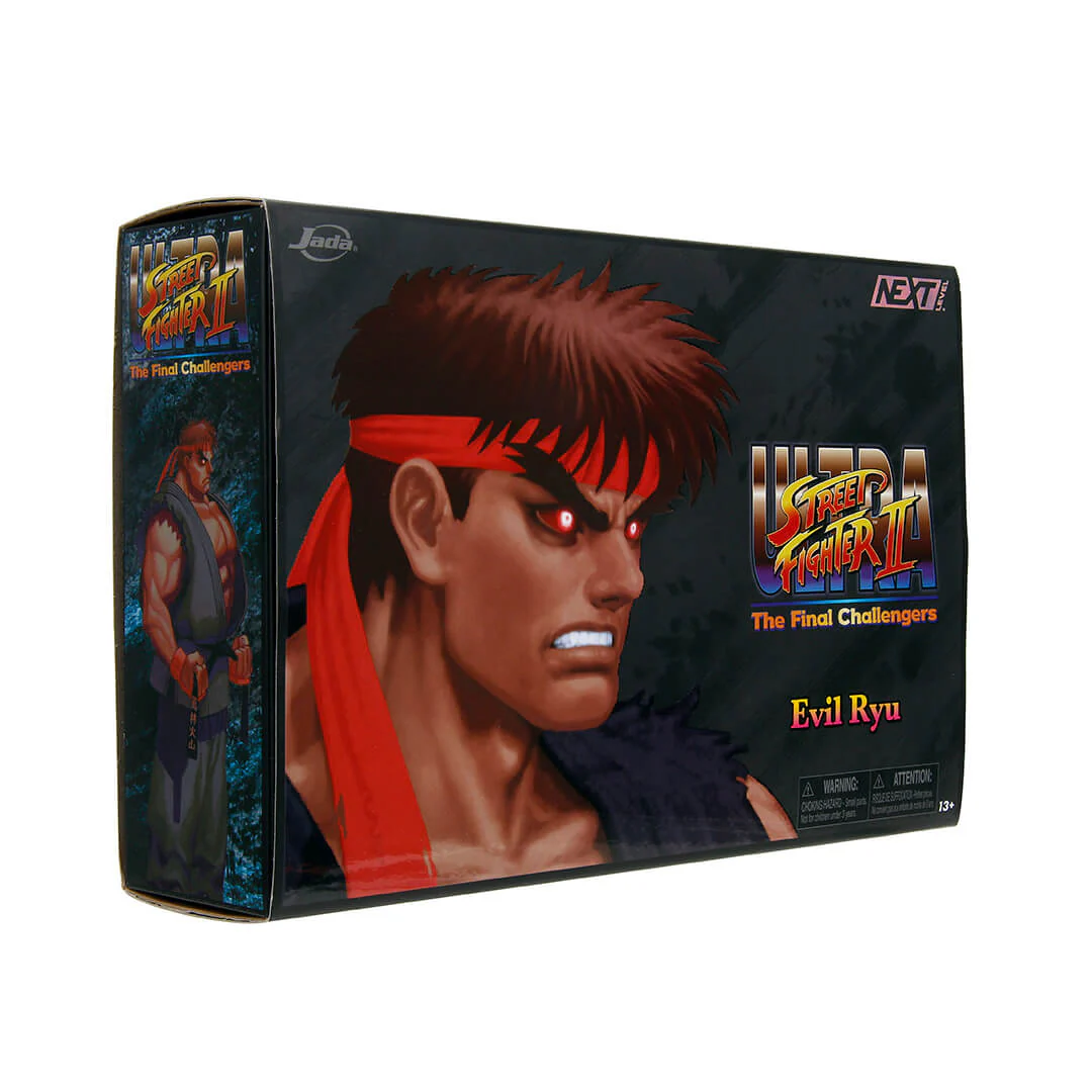 Ultra Street Fighter II Evil Ryu 1/12 Scale Action Figure Deluxe Set (Exclusive) - Image 3