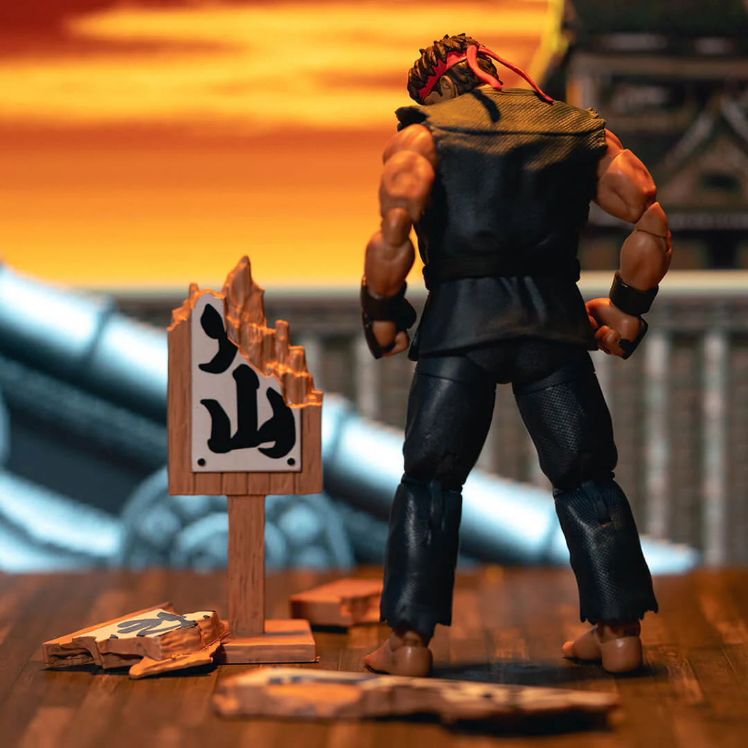Ultra Street Fighter II Evil Ryu 1/12 Scale Action Figure Deluxe Set (Exclusive) - Image 5