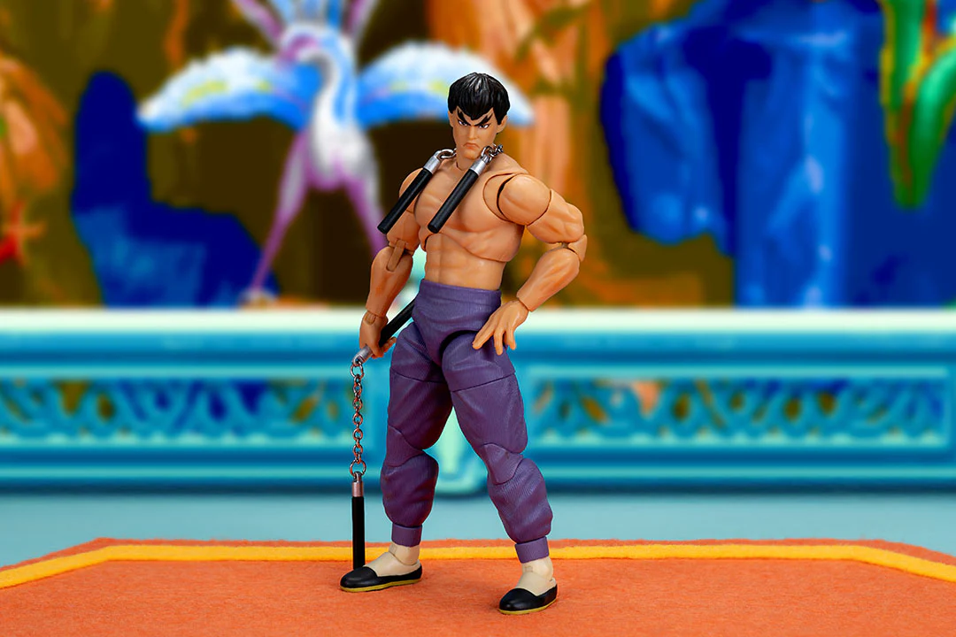 Ultra Street Fighter II Fei Long 1/12 Scale Action Figure Deluxe Player 2 (Exclusive)