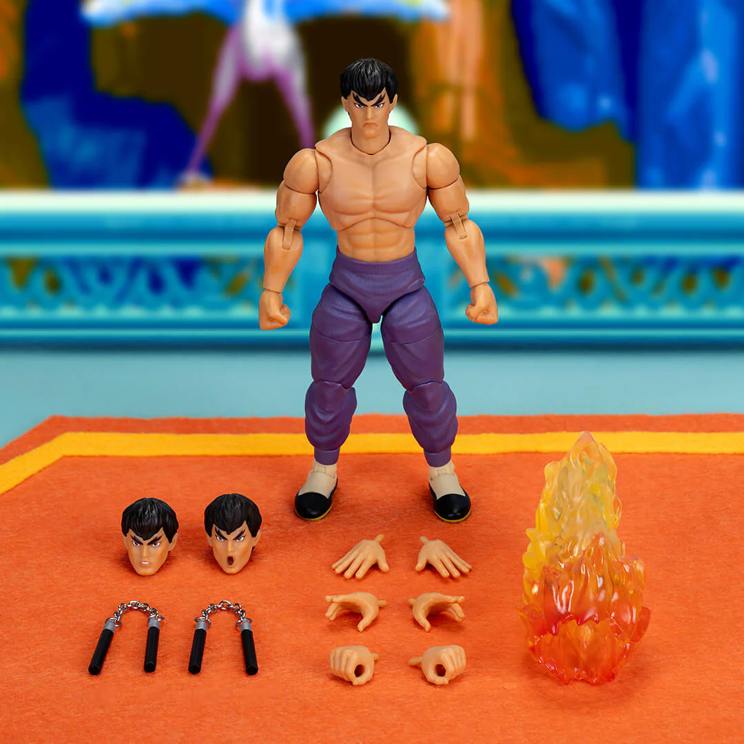 Ultra Street Fighter II Fei Long 1/12 Scale Action Figure Deluxe Player 2 (Exclusive) - Image 11