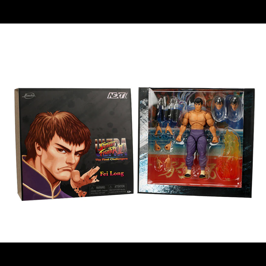 Ultra Street Fighter II Fei Long 1/12 Scale Action Figure Deluxe Player 2 (Exclusive) - Image 14