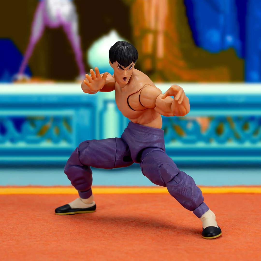 Ultra Street Fighter II Fei Long 1/12 Scale Action Figure Deluxe Player 2 (Exclusive) - Image 2
