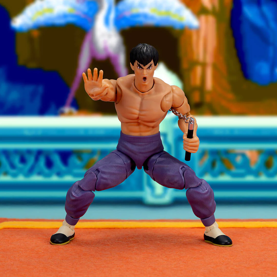 Ultra Street Fighter II Fei Long 1/12 Scale Action Figure Deluxe Player 2 (Exclusive) - Image 3