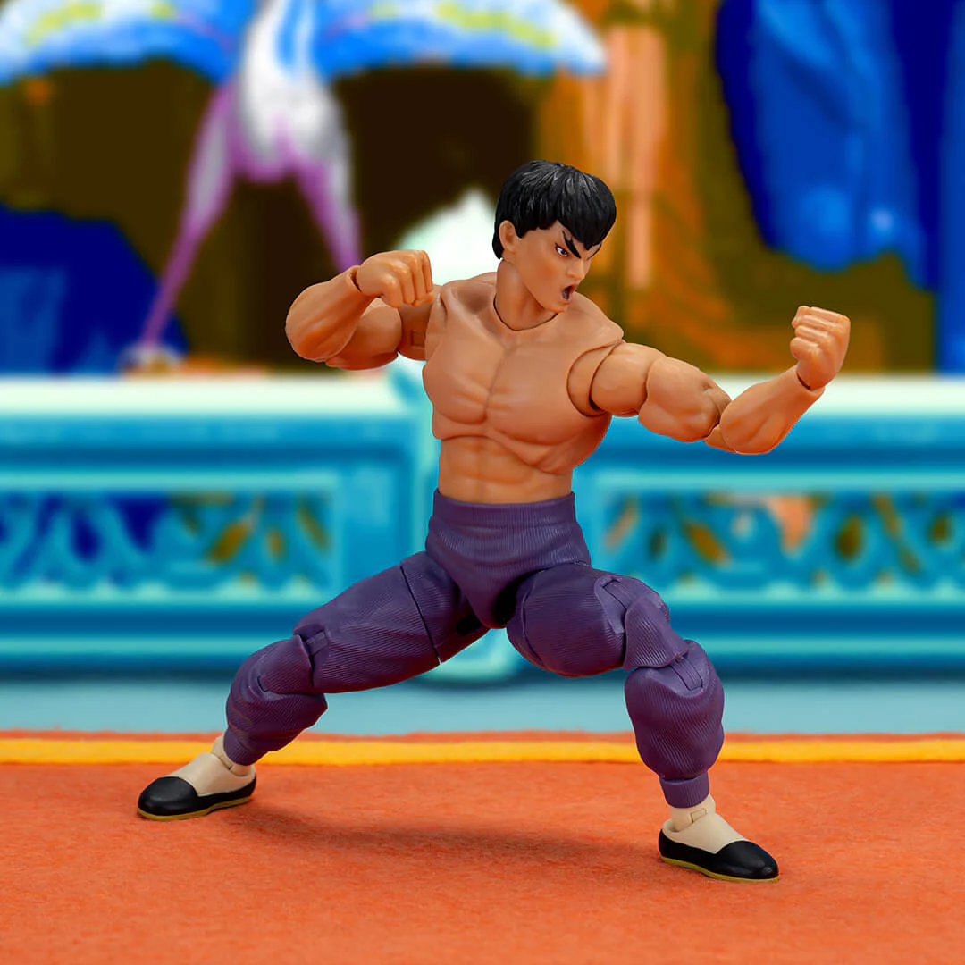 Ultra Street Fighter II Fei Long 1/12 Scale Action Figure Deluxe Player 2 (Exclusive) - Image 4