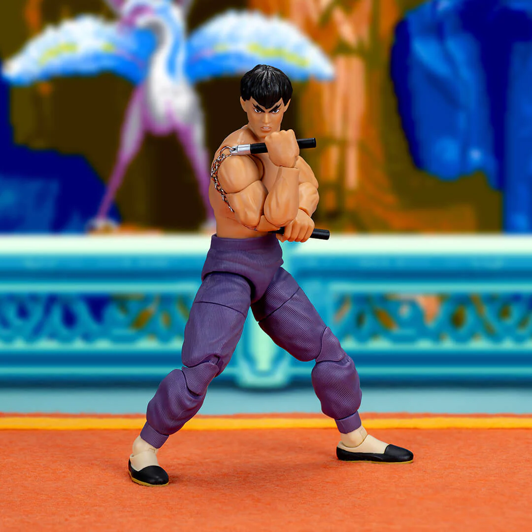 Ultra Street Fighter II Fei Long 1/12 Scale Action Figure Deluxe Player 2 (Exclusive) - Image 5