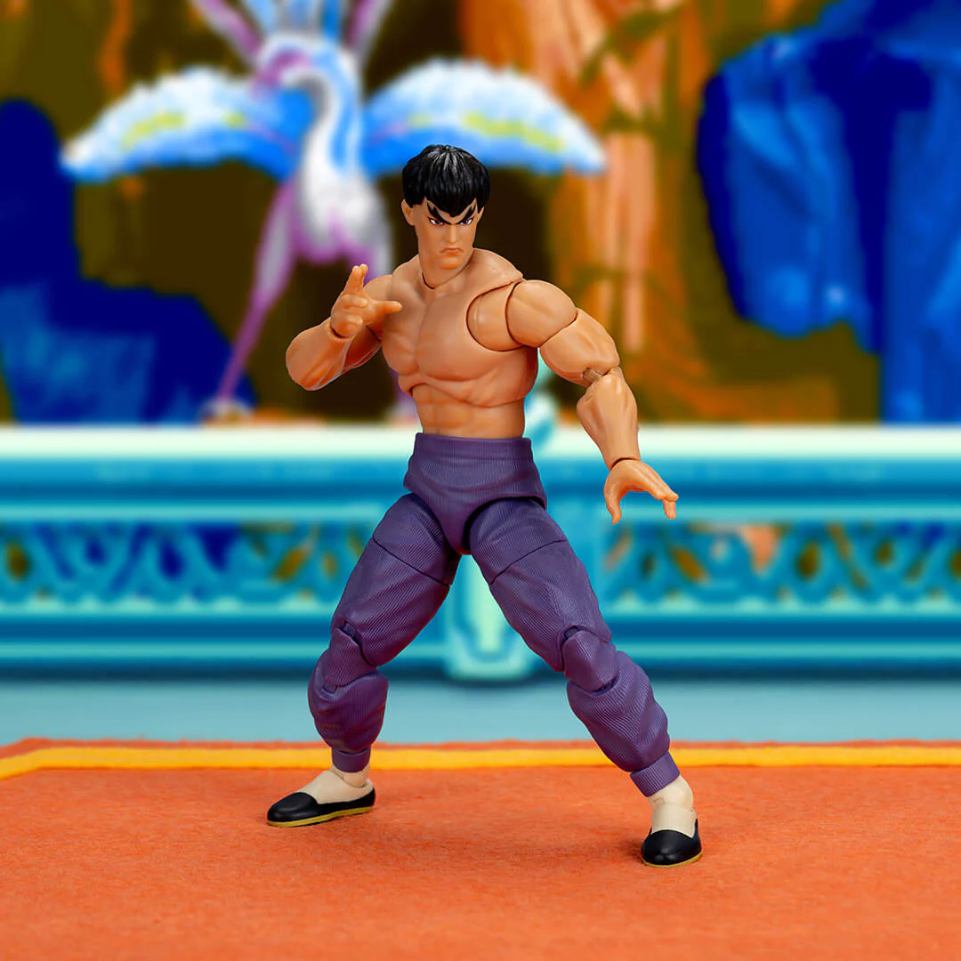 Ultra Street Fighter II Fei Long 1/12 Scale Action Figure Deluxe Player 2 (Exclusive) - Image 6