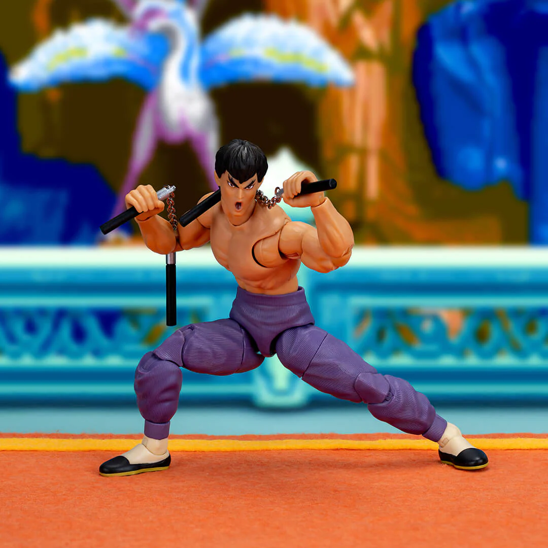 Ultra Street Fighter II Fei Long 1/12 Scale Action Figure Deluxe Player 2 (Exclusive) - Image 7