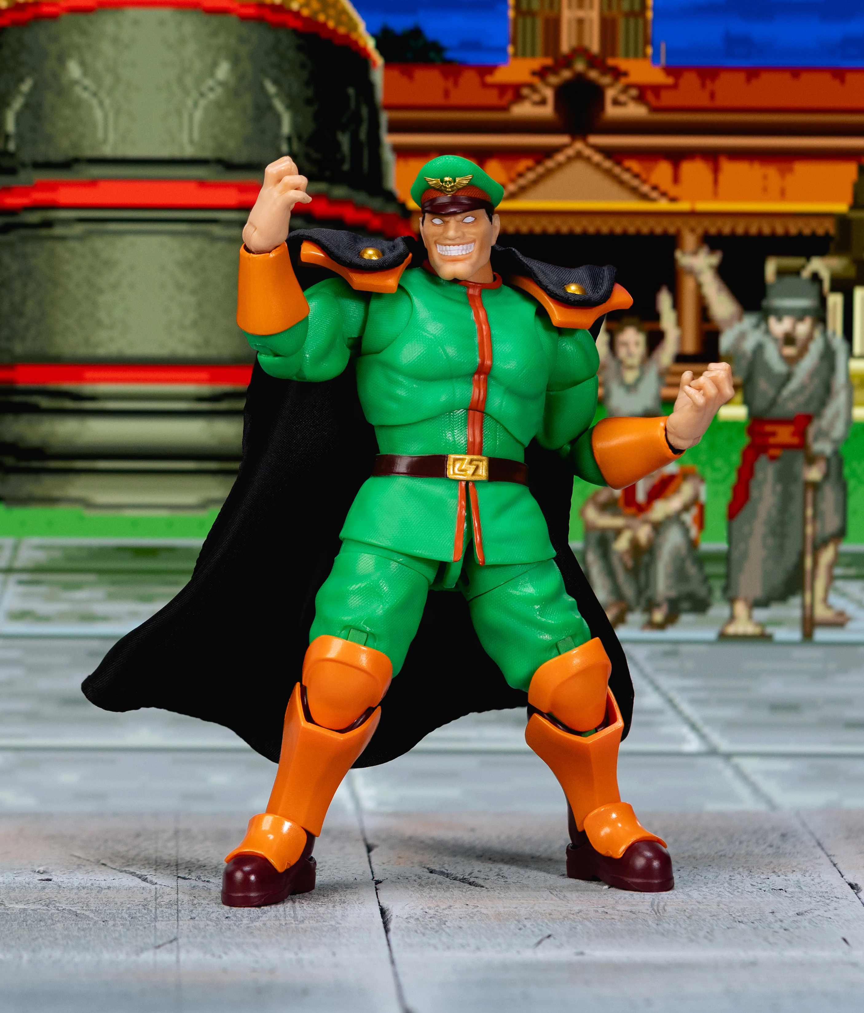 Ultra Street Fighter II M. Bison 1/12 Scale Action Figure Deluxe Player 2 (Exclusive) - Image 3