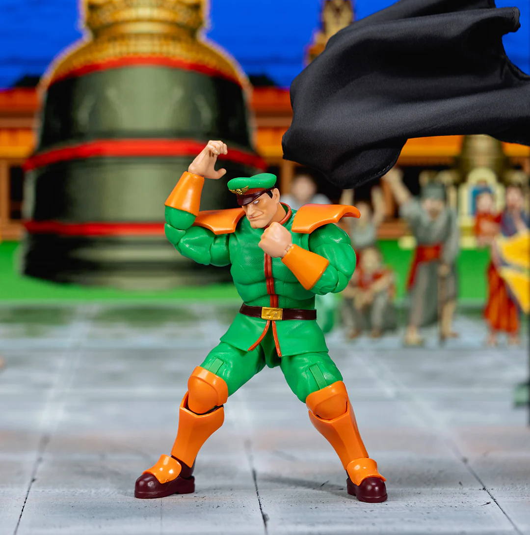 Ultra Street Fighter II M. Bison 1/12 Scale Action Figure Deluxe Player 2 (Exclusive) - Image 6