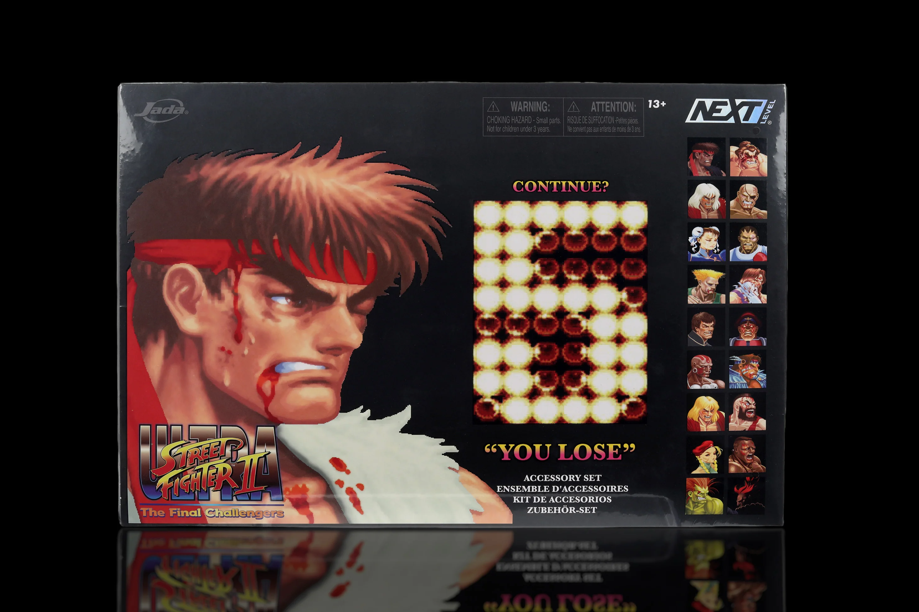 Ultra Street Fighter II "You Lose" Accessory Set for 1/12 Scale Action Figures Exclusive [ORDERS START 7/23/2026] - Image 3